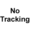 no tracking